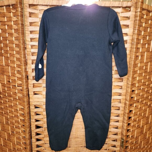 Carter's Baby Halloween Skeleton Jumpsuit w/ Beanie Hat - Size 6m - NWT - Picture 2 of 4